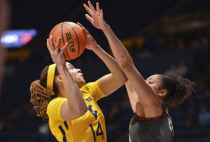 WVU forward Kari Niblack scores 1,000th career point in win at TCU